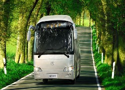 Купить туристический автобус King Long (Китай) в Алматы, модель XMQ6120C, цена DDP: 000 $. Фото 1