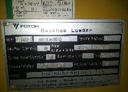 Продажа китайского экскаватора-погрузчика Foton Lovol FLB468-II в Казахстане за 000 $. Фотография 106 Купить экскаватор-погрузчик Foton Lovol (Китай) в Алматы, модель FLB468-II, цена DDP: 000 $. Фото 106