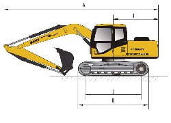Купить экскаватор SANY (Китай) в Алматы, модель SY135C, цена DDP: 000 $. Фото 8