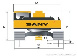Купить экскаватор SANY (Китай) в Алматы, модель SY215C, цена DDP: 000 $. Фото 1