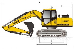 Купить экскаватор SANY (Китай) в Алматы, модель SY235C, цена DDP: 000 $. Фото 12