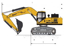 Купить экскаватор SANY (Китай) в Алматы, модель SY465C, цена DDP: 000 $. Фото 5