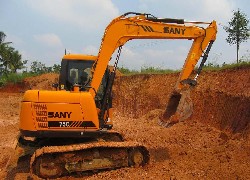 Купить экскаватор SANY (Китай) в Алматы, модель SY75C, цена DDP: 000 $. Фото 1