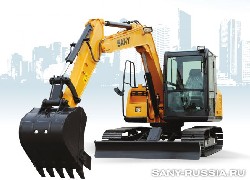 Купить экскаватор SANY (Китай) в Алматы, модель SY75C, цена DDP: 000 $. Фото 9