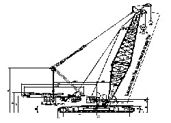 Купить гусеничный кран Sany, SCC1500C в Алматы, за 000 $, рассрочка - 6 месяцев. Фото 3