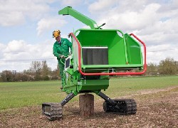 Купить измельчитель веток самоходный гусеничный GreenMech, QuadTruck 160, SafeTruck 19-28 в Алматы, цена: 000 $, рассрочка - 6 месяцев. Фото 5
