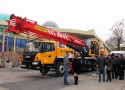 Презентация-выставка автокранов PALFINGER SANY в Алматы 30.10.2014. Фото 39
